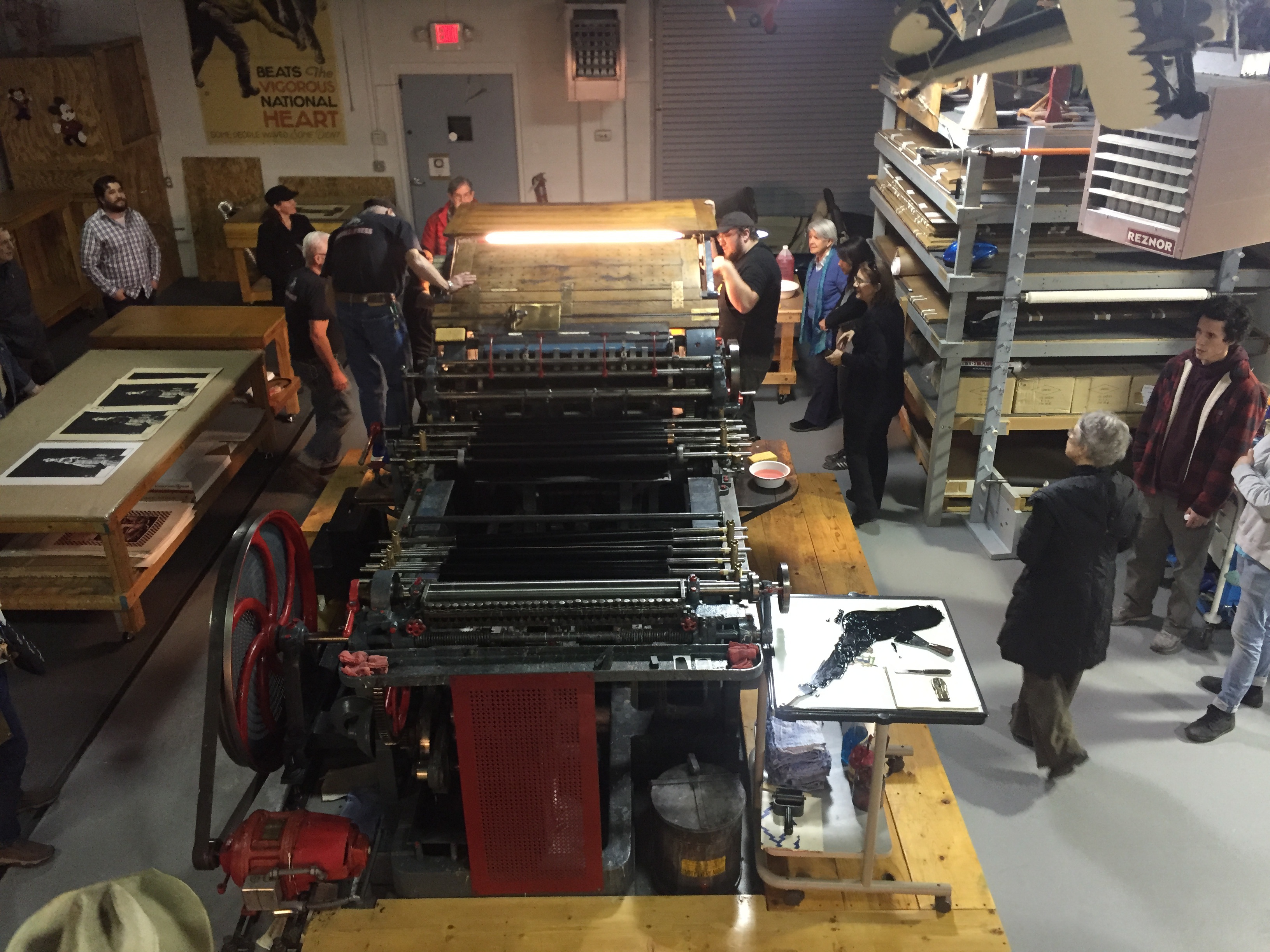 Black Rock Editions Print Workshop in Santa Fe, New Mexico